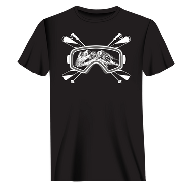 Ski Goggles T-Shirt for Men